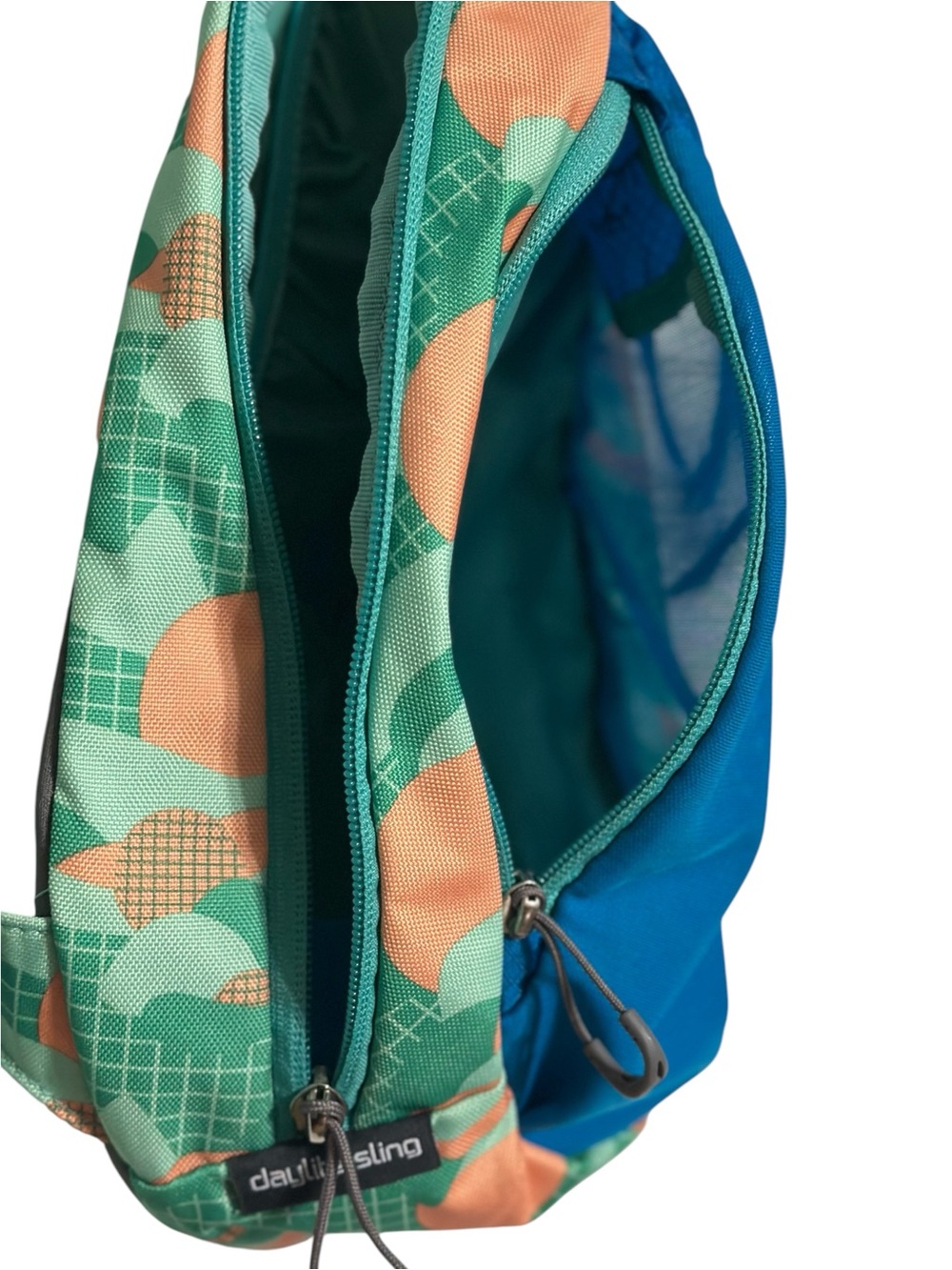 Osprey Daylite Sling Backpack in Honey Bee Deep Sea Blue Limited Series Pattern - Picture 10 of 12